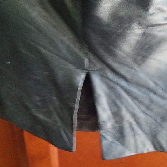 Vintage 80's Leather mini skirt - Picture 4 of 4